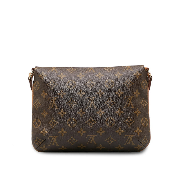 ルイ ヴィトン モノグラム ミュゼット タンゴ ショート ショルダーバッグ M51257 ブラウン PVC レザー レディース LOUIS VUITTON 【中古】