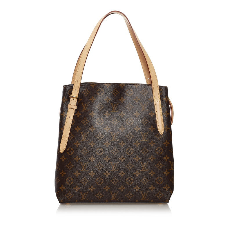 ルイ ヴィトン モノグラム ヴォルテール トートバッグ M41208 ブラウン PVC レザー レディース LOUIS VUITTON 【中古】