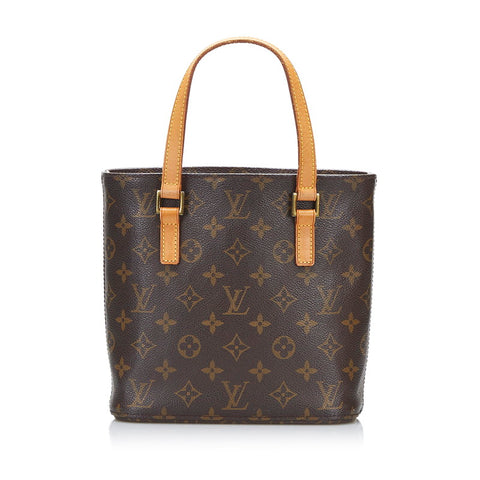 ルイ ヴィトン モノグラム ヴァヴァンPM ハンドバッグ M51172 ブラウン PVC レザー レディース LOUIS VUITTON 【中古】