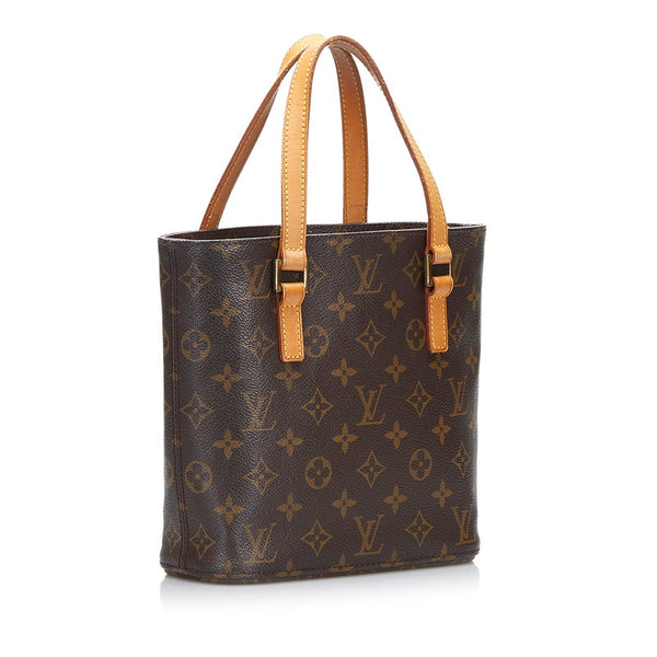 ルイ ヴィトン モノグラム ヴァヴァンPM ハンドバッグ M51172 ブラウン PVC レザー レディース LOUIS VUITTON 【中古】