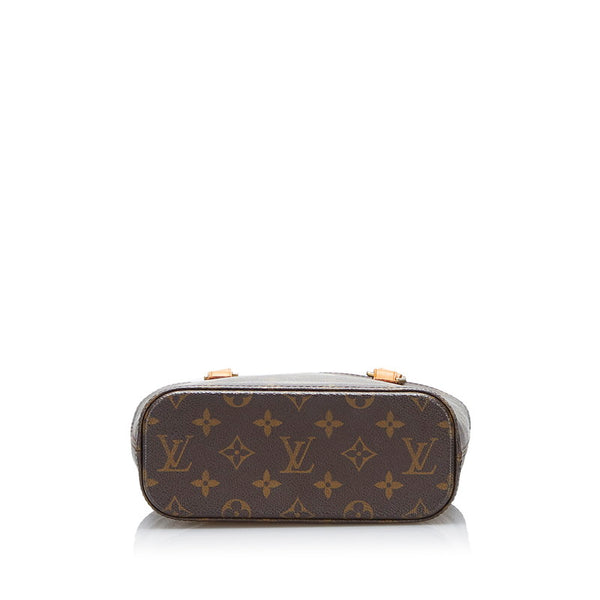 ルイ ヴィトン モノグラム ヴァヴァンPM ハンドバッグ M51172 ブラウン PVC レザー レディース LOUIS VUITTON 【中古】