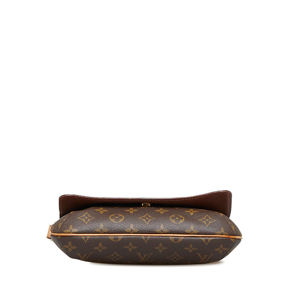 ルイ ヴィトン モノグラム ミュゼット タンゴ ショート ショルダーバッグ M51257 ブラウン PVC レザー レディース LOUIS VUITTON 【中古】