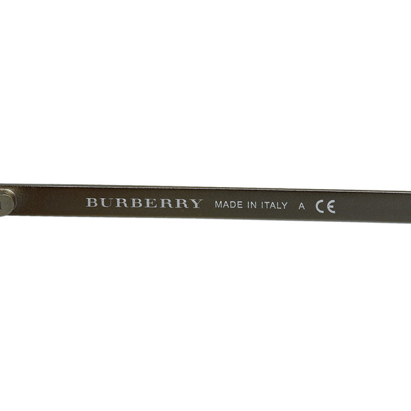 バーバリー スクエア サングラス B4126-A ブラウン プラスチック レディース BURBERRY 【中古】