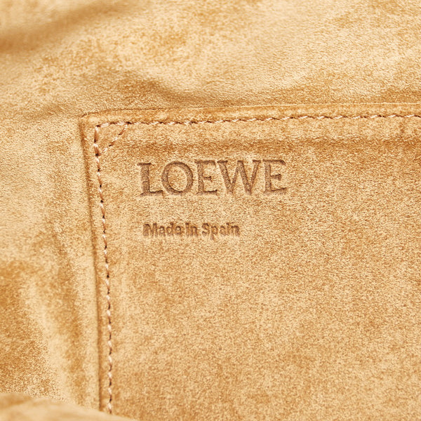 ロエベ アナグラム ミッシー ハンドバッグ ショルダーバッグ 2WAY ワインレッド ボルドー レザー レディース LOEWE 【中古】