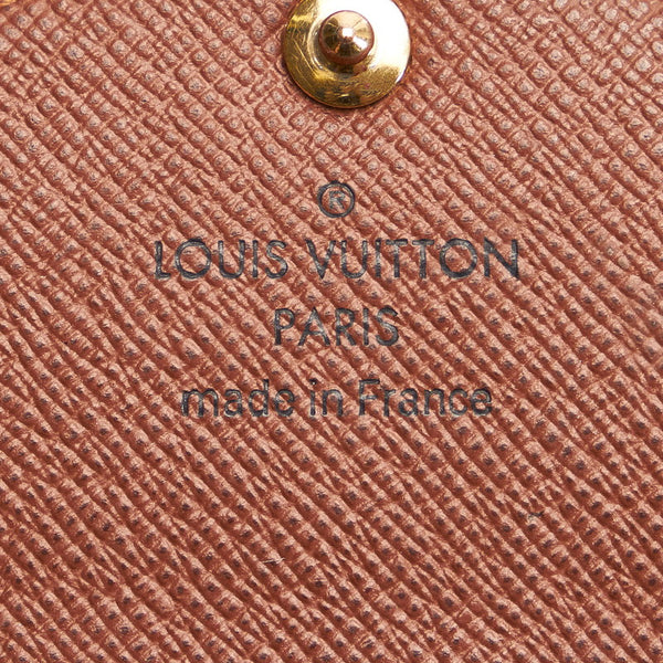 ルイ ヴィトン モノグラム ポルトフォイユ サラ 長財布 M60531 ブラウン PVC レディース LOUIS VUITTON 【中古】