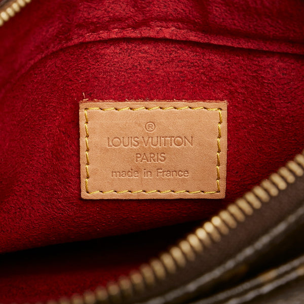 ルイ ヴィトン モノグラム ヴィバシテ PM ミニ ショルダーバッグ M51165 ブラウン PVC レザー レディース LOUIS VUITTON 【中古】