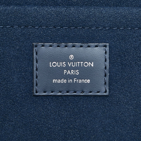 ルイ ヴィトン エピ ポシェットジュールGM クラッチバッグ セカンドバッグ M64154 ブルーマリン ネイビー  レザー メンズ LOUIS VUITTON 【中古】